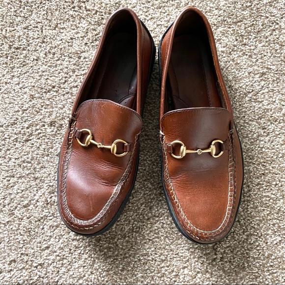 Gucci Shoes - Gucci Leather Horsebit Moccasin Loafer